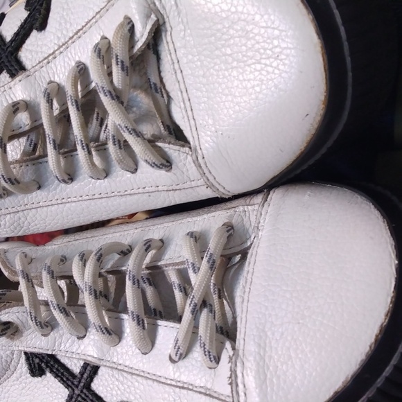 OFF-WHITE VULCANIZED SOUL SNEAKERS WOMEN'S SIZE 5 AND 1/2 EURO SIZE 36 - Picture 7 of 12